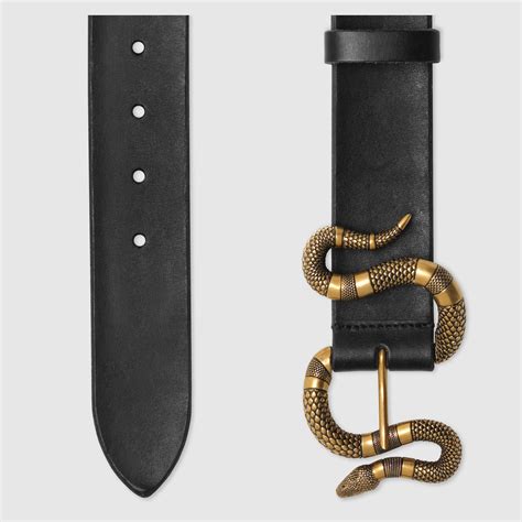 gucci leather belt strap replacement|Gucci leather belt with snake.